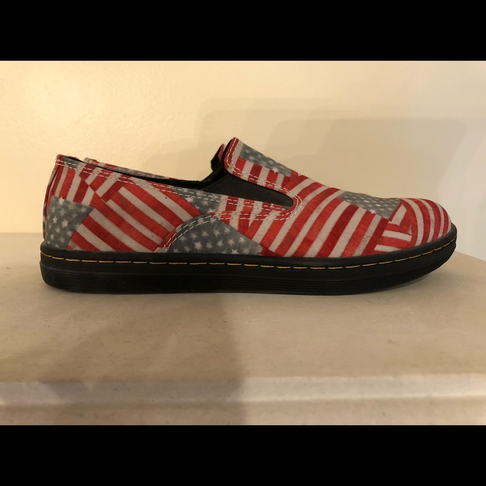 Dr. Martens American Flag Shoe